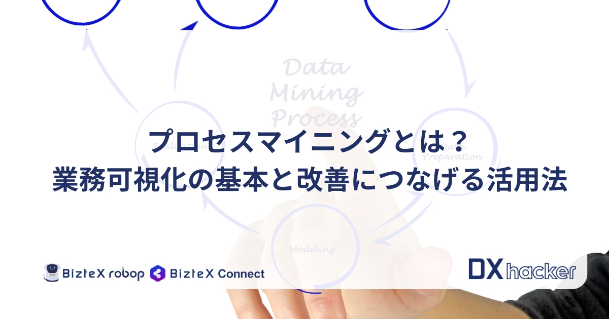 プロセスマイニングとは記事アイキャッチ