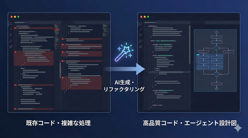 Gemini3のコード生成・リファクタリング