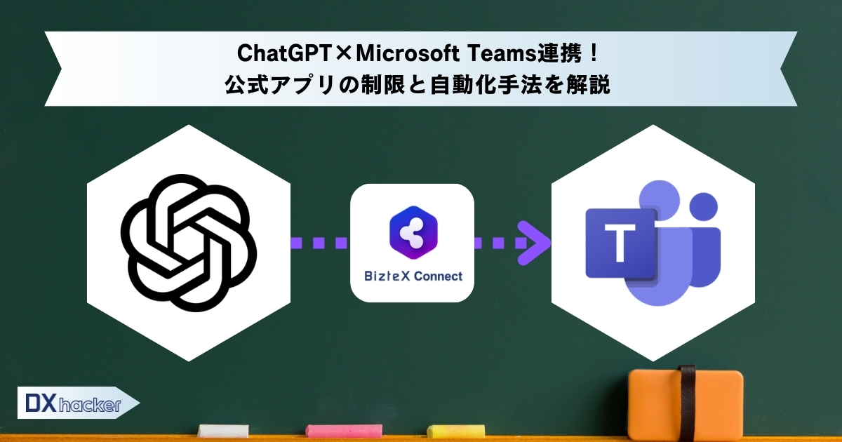 ChatGPT×Teams連携記事アイキャッチ